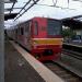 Rawa Bebek railway station in Bekasi city