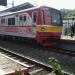 Cakung Railway Station in Bekasi city