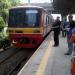 Cakung Railway Station in Bekasi city