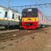 Cakung Railway Station in Bekasi city