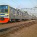 Cakung Railway Station in Bekasi city