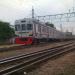 Cakung Railway Station in Bekasi city