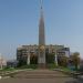 Dorogomilovskaya Zastava Square in Moscow city