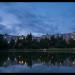 Nizhny Ivanovsky Pond in Moscow city