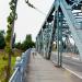 Міст через ріку Лугань в місті Луганськ
