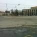 Garden square in Moscow city