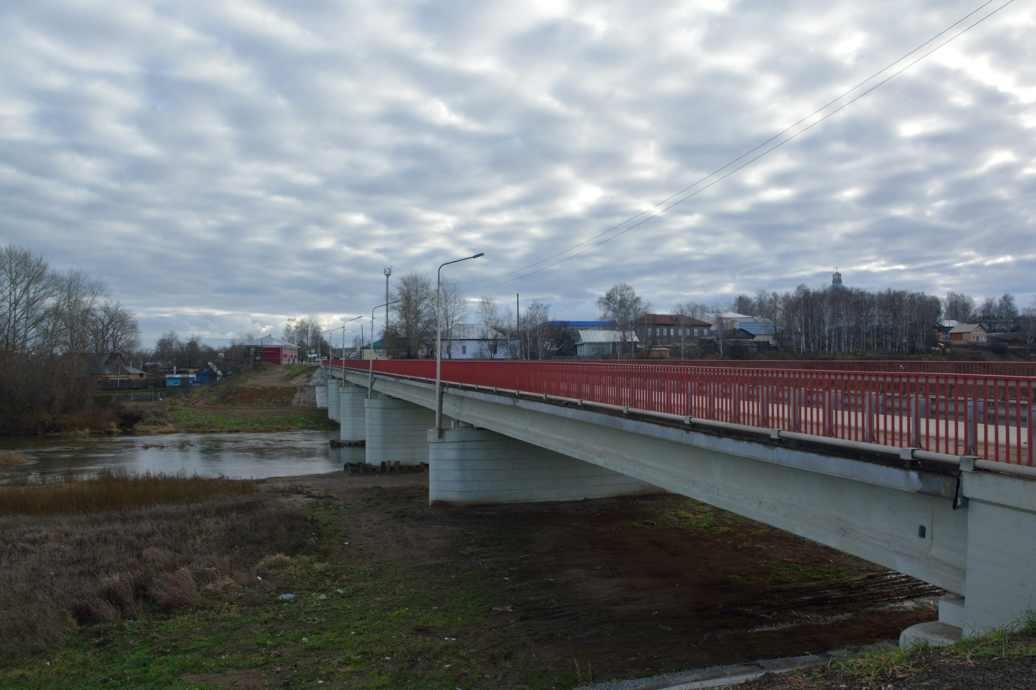 Река Обва мост Пермь