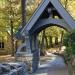 Beck Chapel Lynch Gate in Bloomington, Indiana city