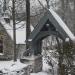 Beck Chapel Lynch Gate in Bloomington, Indiana city