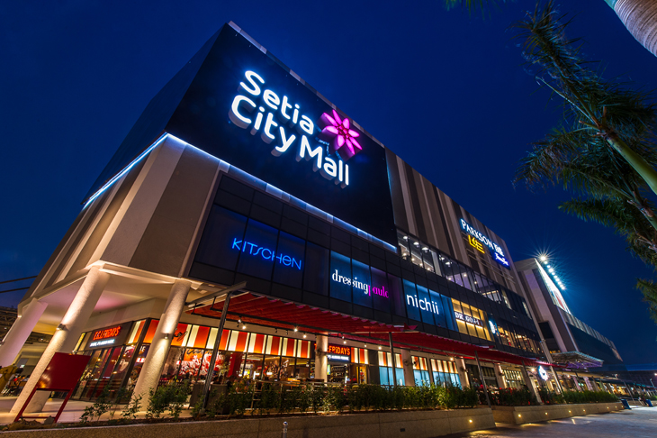 Mall cinema city setia Setia City