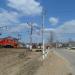 Регулируемый железнодорожный переезд в городе Красногорск