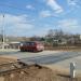 Регулируемый железнодорожный переезд в городе Красногорск