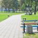 Скамья «Карандаши» в городе Гомель