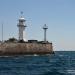 Yalta Lighthouse in Yalta city