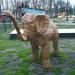 Скульптура слонёнка