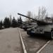Экспозиция танков в городе Саратов
