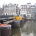 Damrak in Amsterdam city