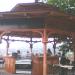 Cafe Miro Terrace on a bastion in Budapest city