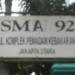 SMA Negeri 92 Jakarta (en) di kota DKI Jakarta
