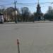 Ilyinskiye Vorota Square in Moscow city