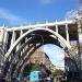 Viaducto sobre la calle Segovia en la ciudad de Madrid