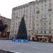 Место установки новогодней ёлки в городе Москва