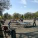 Площадка со столами для настольного тенниса в городе Москва