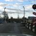 Регулируемый железнодорожный переезд в городе Красногорск