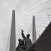 Monument to merchant fleet seafarers perished in the Second World War and Eternal Flame