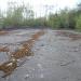 Заброшенная хоккейная коробка в городе Саров
