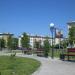 Сквер в городе Ангарск
