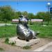 Памятник сурку в городе Ангарск