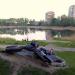 Lake in Brovary city