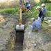 Trench across the Hayward Fault