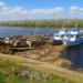 Пристань в городе Энгельс