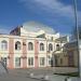Старое здание железнодорожного вокзала в городе Астрахань