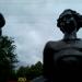 Скульптура «Маугли и Багира» в городе Николаев