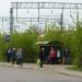 Автобусная остановка «Станция Яхрома» в городе Яхрома