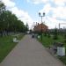 Привокзальный сквер в городе Окуловка