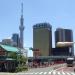 Asahi Beer Tower (Asahi Breweries Headquarters) in Tokyo city