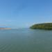Foz do Rio Meirim na Maceió city