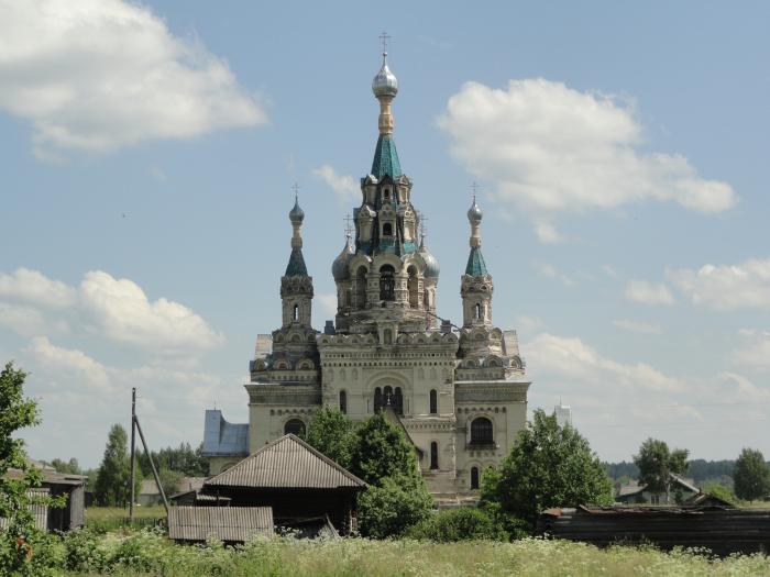 Село Кукобой Ярославская область Спасский собор