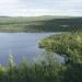 Озеро Рогозеро в городе Мурманск