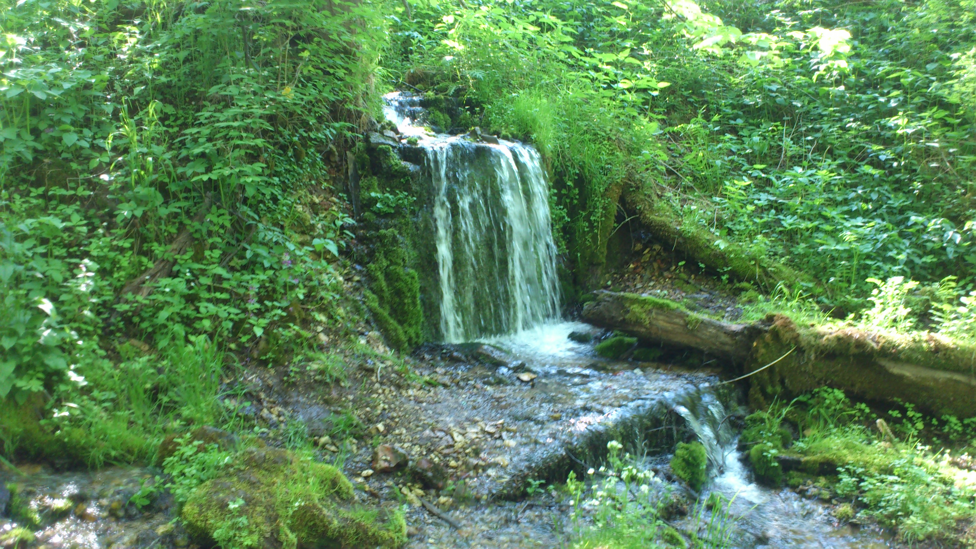 Водопад Святой источник Голубино