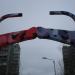 Аллея в городе Запорожье