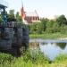 Плотина в городе Краснознаменск
