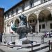 Фонтан на Piazza Santissima Annunziata (ru) in Florence city