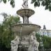 Danube Fountain in Budapest city