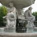 Danube Fountain in Budapest city