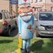 Бывшая скульптура «Доктор» в городе Гомель